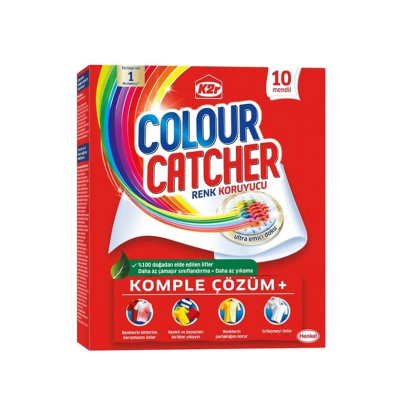 دستمال جذب رنگ لباس کالر کچر K2R بسته 10 عددی