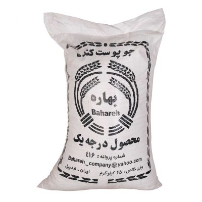 1 گونی جو پوست کنده فله وزن 25 کیلوگرمی